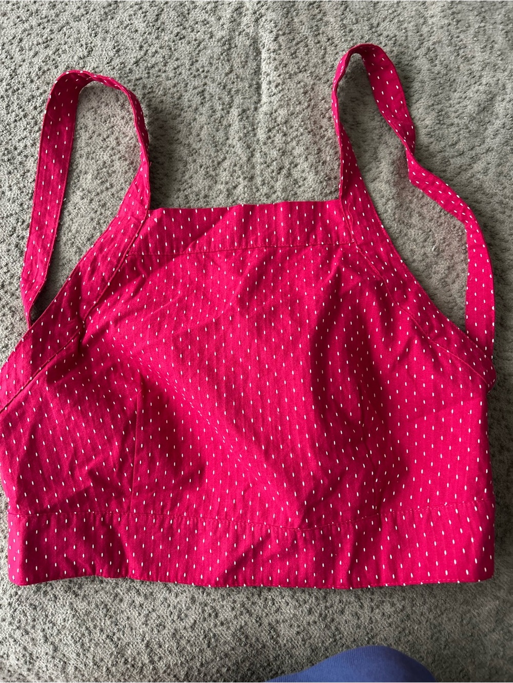 Blush Boutique Red Polka Dot Halter Top